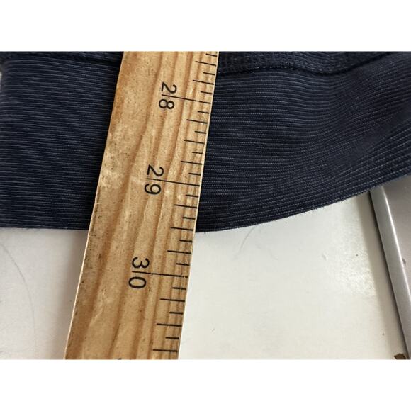 Vineyard Vines Large Men Edgartown Shep Shirt Navy Blue Snap Neck 6-1k - Picture 8 of 9